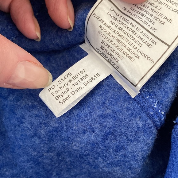 NWT Antigua 2020 Stanley Cup Champs Tampa Bay Lightning Pullover Large Fleece - Picture 10 of 15